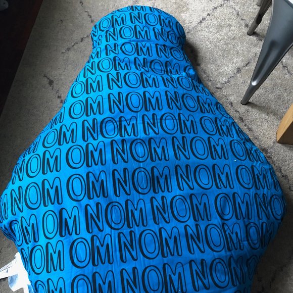 Land of Nod crate & Kids Giant Plush Cookie Monster nap pad - Picture 5 of 5